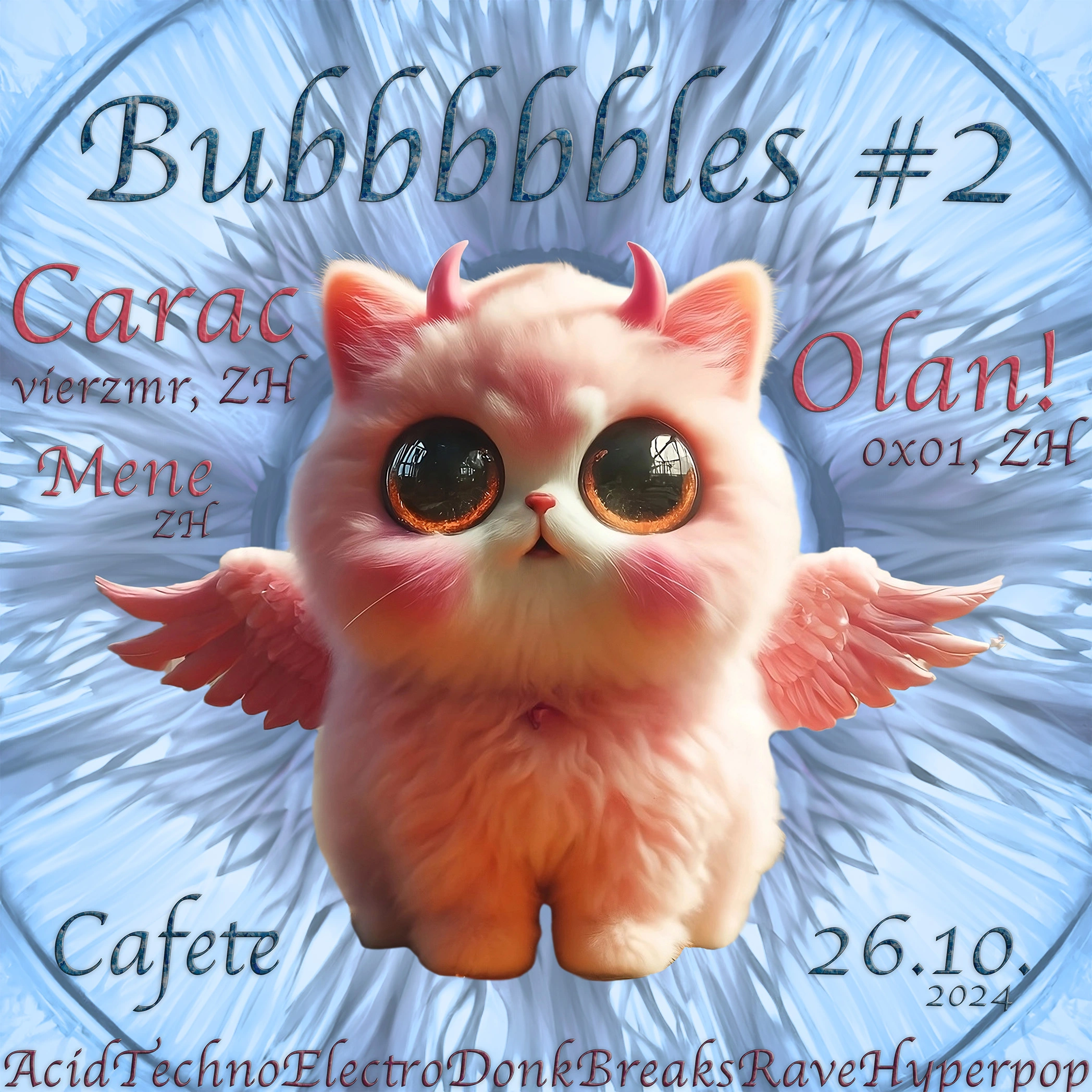Bubbbbbles #2 flyer